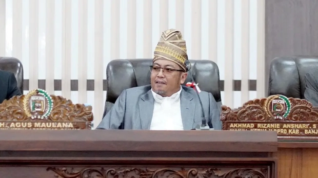Ketua DPD Partai NasDem Kabupaten Banjar H Akhmad Rizanie Anshari. foto-istimewa