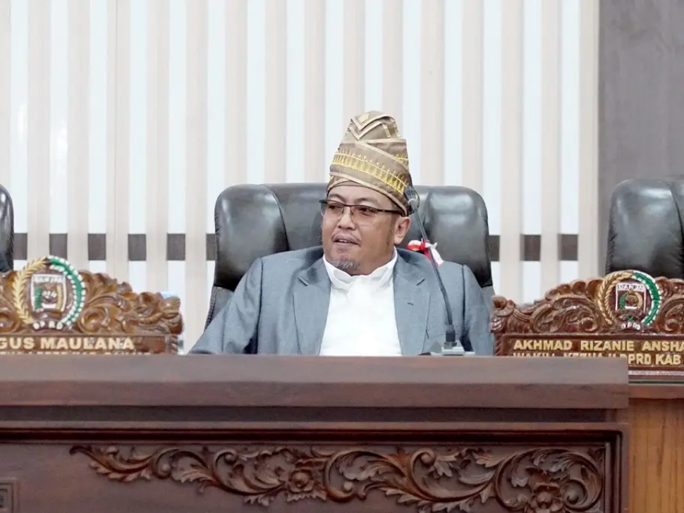 Ketua DPD Partai NasDem Kabupaten Banjar H Akhmad Rizanie Anshari. foto-istimewa