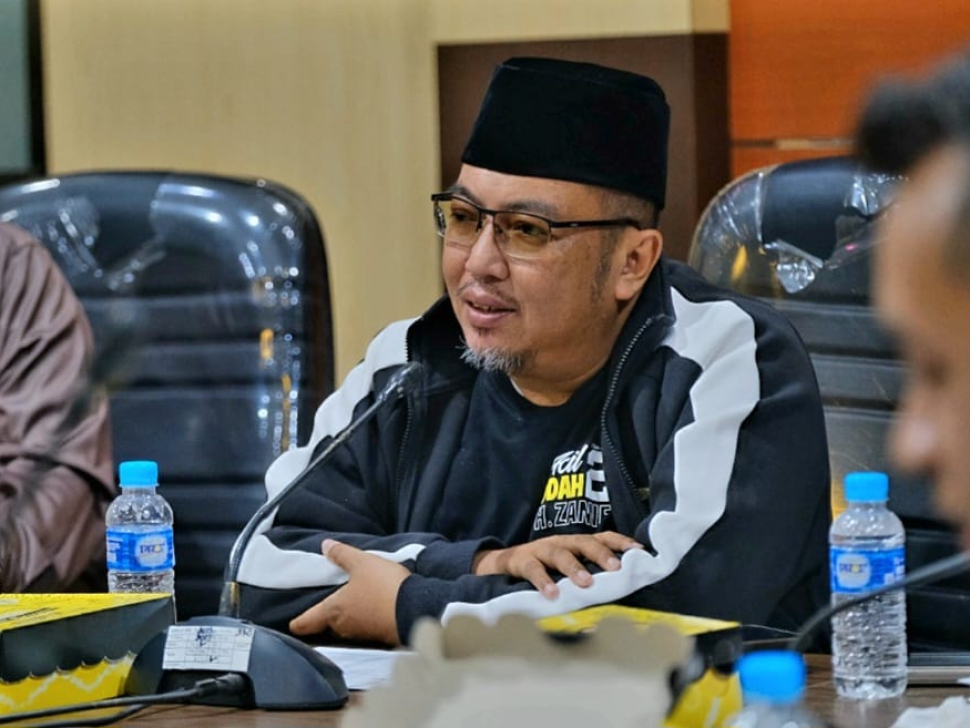 Wakil Ketua II DPRD Banjar H Akhmad Rizanie Anshari usul kenaikan tunjangan dokter spesialis dan subspesialis. foto-istimewa.