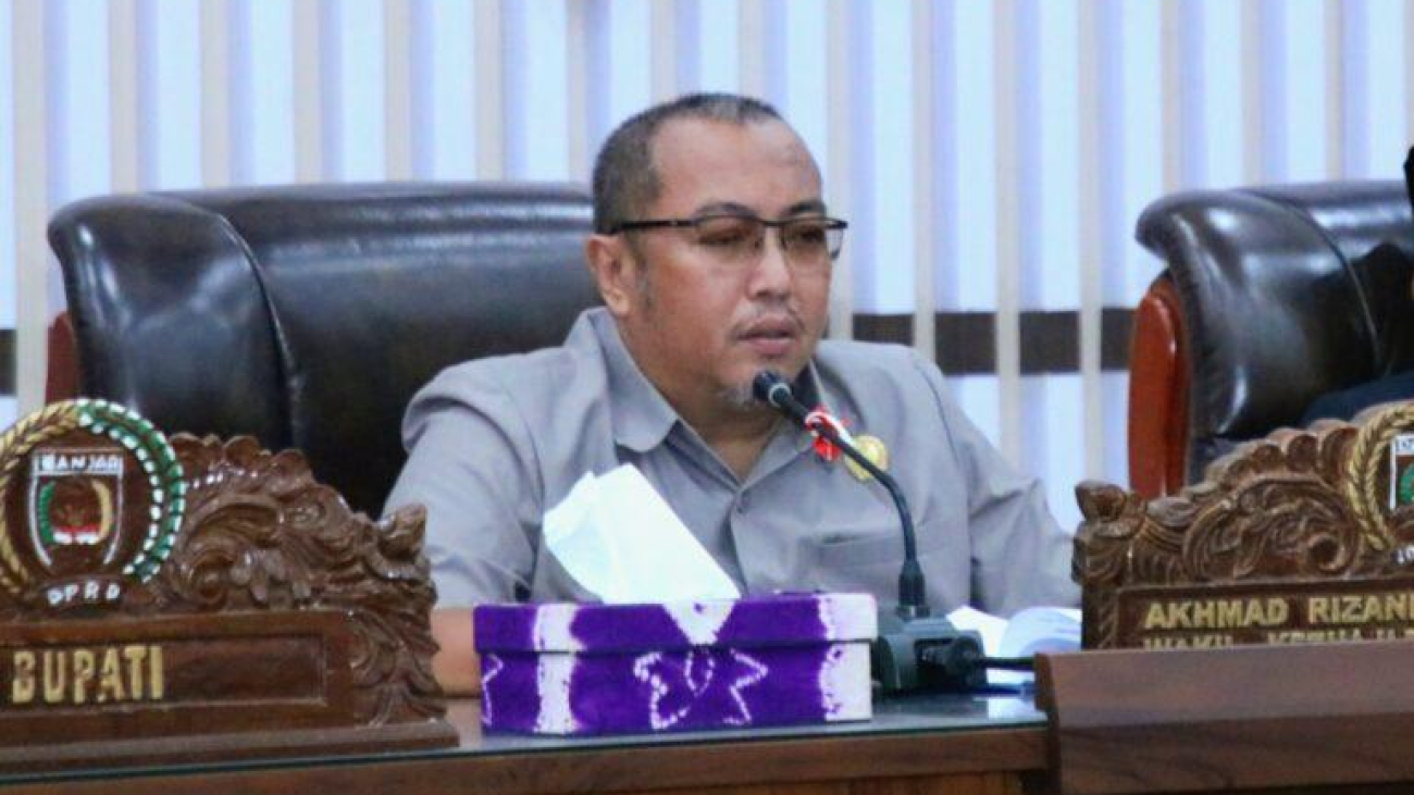 Ketua DPC NasDem Kabupaten Banjar, H Akhmad Rizanie Anshari. foto-dok