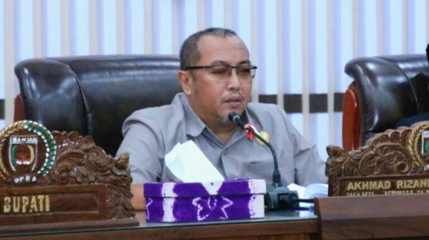 Ketua DPC NasDem Kabupaten Banjar, H Akhmad Rizanie Anshari. foto-dok